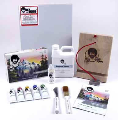 Bob Ross 19-Piece Flagship Set Bob Ross 19-Piece Flagship Set Bob Ross oil painting supplies