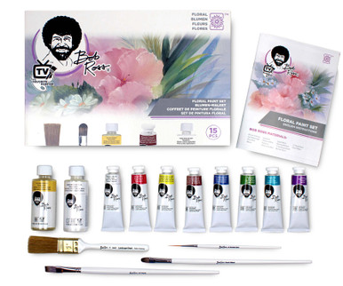 Bob Ross Flower Paint Set Bob Ross Flower Paint Set Bob Ross oil painting supplies