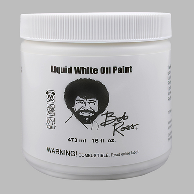Liquid White (473ml) Liquid White (473ml) for Bob Ross wet-on-wet oil painting