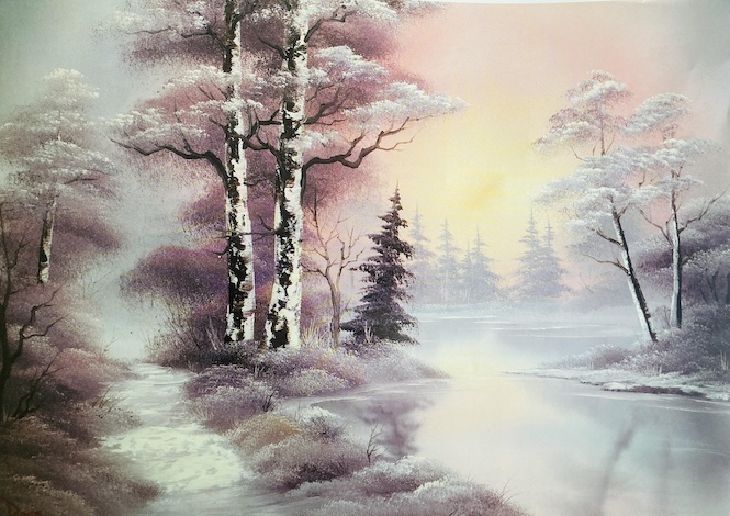 Bob Ross Painting Classes