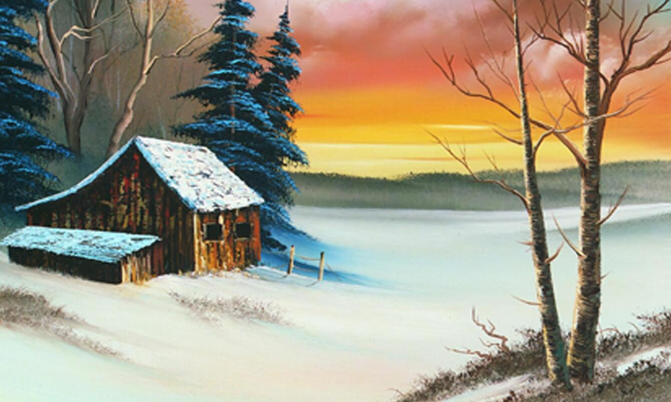 Bob Ross Painting Classes : Learn To Oil
Paint Like Bob Ross and William Aleaxander
